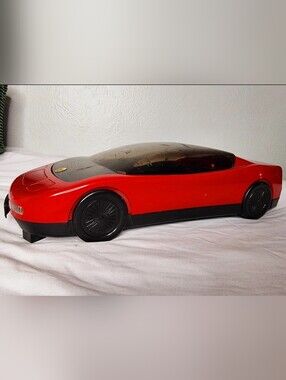 Vintage Kinyo Red Sports Car VHS Video Tape Rewinder UV-238 Tested Working